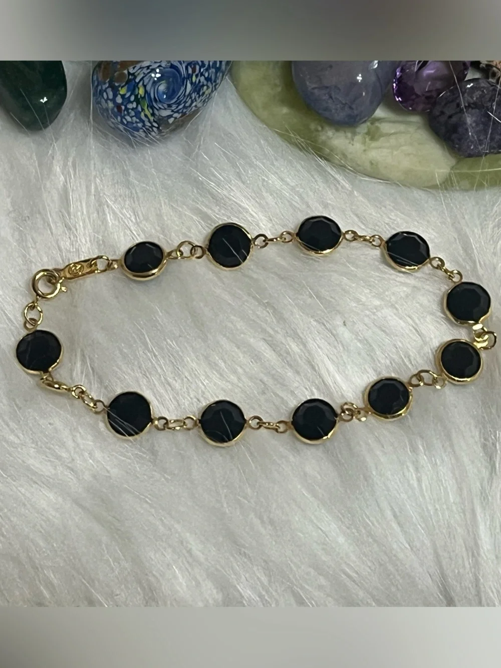 Swarovski Black Crystal Bracelet